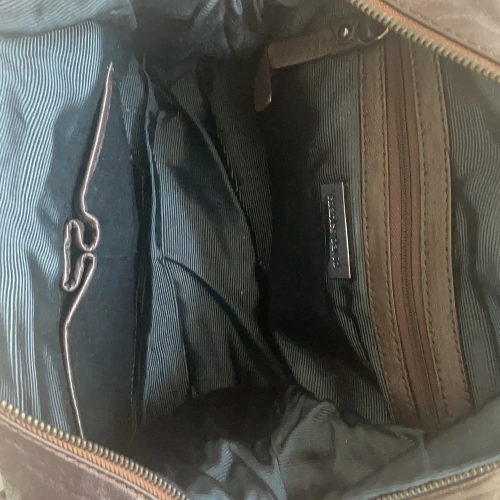 Charles David Brown Leather Satchel
